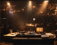 Corporate event DJ setup